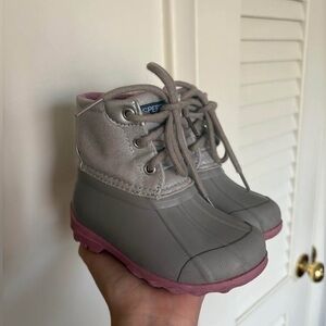 Baby girl Sperry boots
